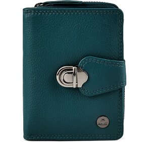 Greenburry Sponsachtig portefeuille leer 9 cm
