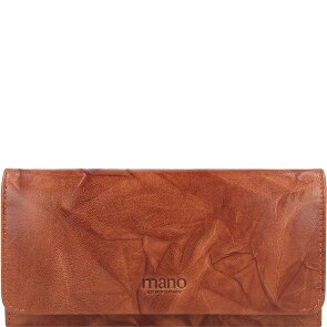 mano Donna Aurona Portemonnee RFID Leer 19 cm