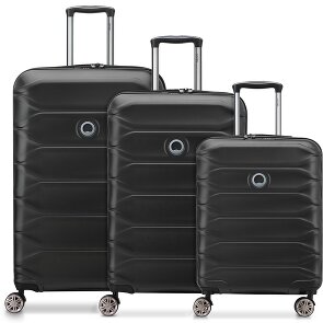 Delsey Paris Meteor 4 wielen Kofferset 3-delig met uitbreidingsplooi