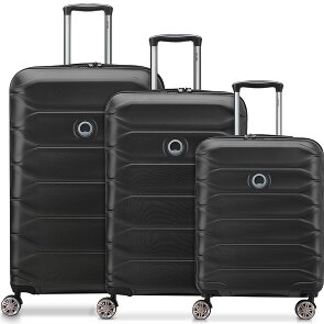 Delsey Paris Meteor 4 wielen Kofferset 3-delig met uitbreidingsplooi