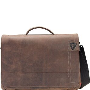 Strellson Richmond Messenger Leder 40 cm Laptopcompartiment