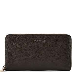 Coccinelle Metallic Soft Portemonnee Leder 10 cm