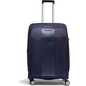 Piquadro Brief 4 wielen Trolley 68 cm met uitbreidingsplooi