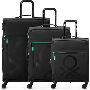 Delsey Paris x United Colors of Benetton Colour Block 4-wiel kofferset 3 st.