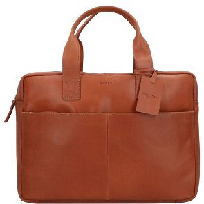 Burkely Vintage Jesse aktetas leer 42 cm laptop compartiment