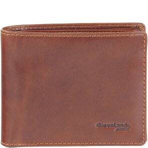 Greenland Nature Rubin leren portemonnee 11,5 cm