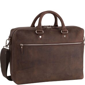 Leonhard Heyden Salisbury aktetas Leer 40 cm Laptopcompartiment