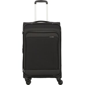 d&n Travel Line 9504 4 wielen Trolley M 67 cm met uitbreidingsplooi