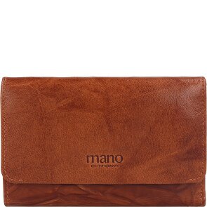 mano Donna Aurona Portemonnee RFID Leer 14,5 cm