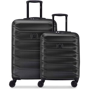 Delsey Paris Meteor-kofferset met 4 wielen, maten S en M, met uitbreidingsplooi
