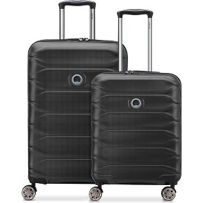 Delsey Paris Meteor-kofferset met 4 wielen, maten S en M, met uitbreidingsplooi