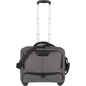 Dermata 2 wielen Bedrijfswagen 44 cm Laptop compartiment