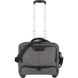 Dermata 2 wielen Bedrijfswagen 44 cm Laptop compartiment