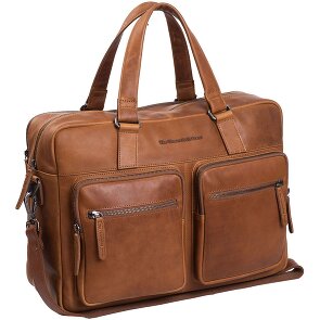 The Chesterfield Brand Wax Pull Up Koffer Leer 43 cm Laptop compartiment