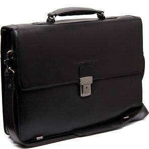 The Chesterfield Brand Salvatore Aktetas Messenger Leer 42 cm Laptop compartiment