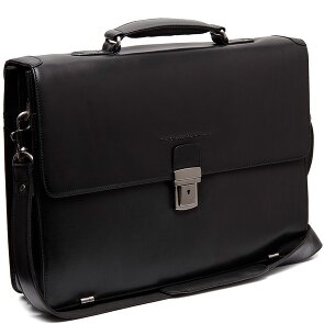 The Chesterfield Brand Salvatore Aktetas Messenger Leer 42 cm Laptop compartiment