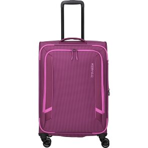 Travelite Corsiica 4 wielen Trolley M 67 cm met uitbreidingsplooi