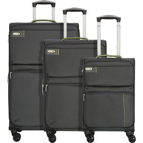 d&n Travel Line 6704 4 wielen Kofferset 3-delig