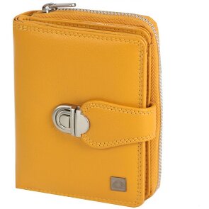 Greenburry Sponsachtig portefeuille leer 9 cm