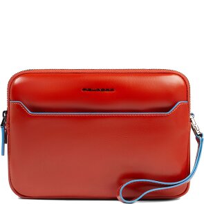Piquadro Blue Square Schoudertas Leer 23 cm