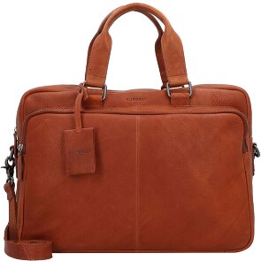 Burkely Antieke Avery aktetas Leer 40 cm Laptopcompartiment