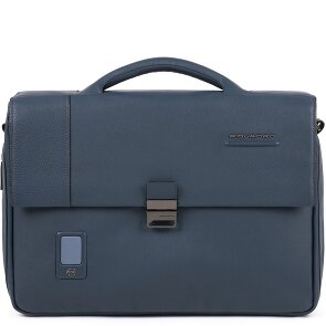 Piquadro Akron aktetas leer 42 cm Laptopvak