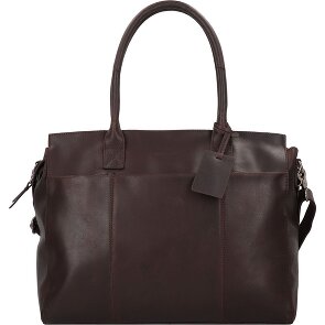 Burkely Vintage Doris Schoudertas Leder 39 cm Laptopcompartiment