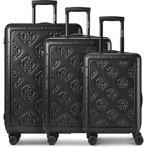 Roberto Cavalli Florence 4 wielen Kofferset 3-delig met uitbreidingsplooi