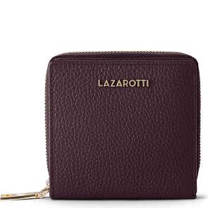 Lazarotti Bologna Leer Medium Ritssluiting Portemonnee Leer 10 cm
