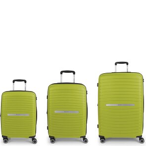 Gabol Shinyuu 4 wielen Kofferset 3-delig met uitbreidingsplooi