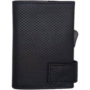 SecWal 1 creditcard houder RFID leer 9 cm