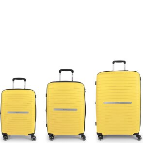 Gabol Shinyuu 4 wielen Kofferset 3-delig met uitbreidingsplooi