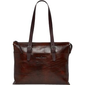 Castelijn & Beerens Rien Schoudertas RFID-bescherming Leer 40 cm Laptop compartiment