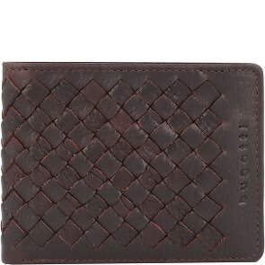 bugatti Geweven portefeuille leer 11 cm