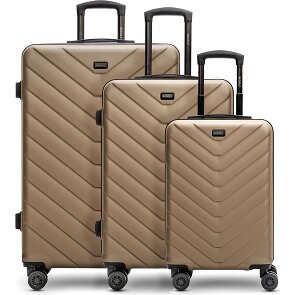 Redolz Essentials 07 3-SET 4 wielen Kofferset 3-delig