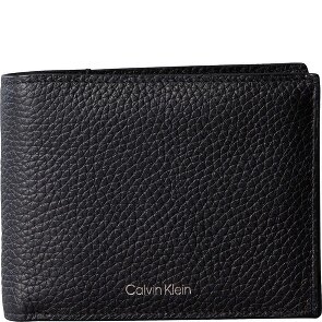 Calvin Klein Embossed Portemonnee Leer 12 cm
