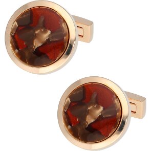 Davidoff Venetië manchetknopen messing 2 cm