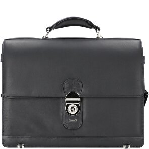 Alassio Monza aktetas leer 38 cm laptopvak