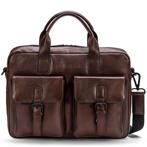 Farmhood Memphis Koffer Leer 39 cm Laptop compartiment