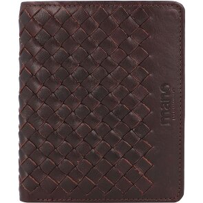 mano Don Luca Portemonnee Leer 10 cm
