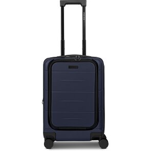 Police London 4 wielen Cabinewagen 55 cm Laptopvak met uitbreidingsplooi