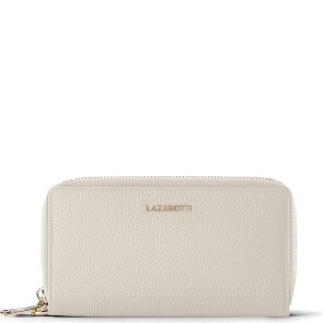 Lazarotti Bologna Leer XL Dubbele Zip-Around Portemonnee RFID Leer 20 cm