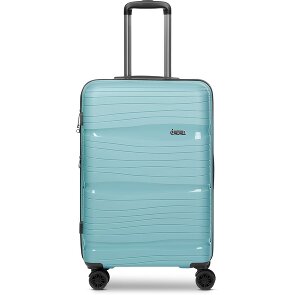 d&n Travel Line 4300-Plus 4 wielen Trolley M 65 cm met uitbreidingsplooi