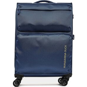 Mandarina Duck Zephyr 4 wielen Trolley M 67 cm met uitbreidingsplooi