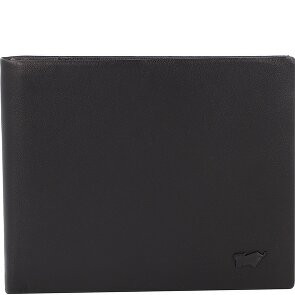 Braun Büffel Hannes Portemonnee RFID-bescherming Leer 12 cm