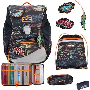 Scout Alpha Safety Light Schooltas set 5-delig