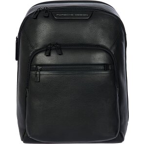 Porsche Design Roadster Zakelijke rugzak Leer 37 cm Laptop compartiment