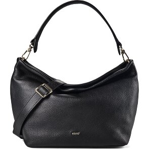 abro Ebony Schoudertas Leder 39 cm