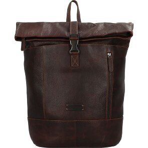 Jack Kinsky Porto Dagrugzak Leer 43 cm Laptop compartiment