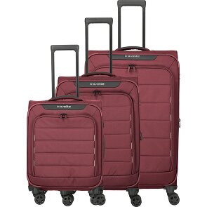 Travelite Skaii 4 wielen Kofferset 3-delig met uitbreidingsplooi